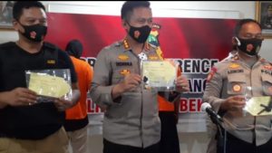 Tiga Pelaku Pencuri Sepeda Motor Di Bekuk Polsek Cikarang Utara