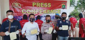 Polsek Cikbar Bekuk 7 Pelaku Begal Spesialis Kawasan Industri