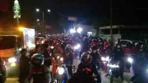 Ribuan Pemudik Lolos Pos Penyekatan Kedung Waringin