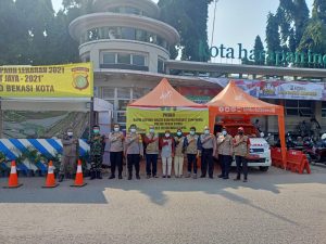 Polsek Medan Satria Siapkan Sweb Gratis Untuk Pemudik Yang Balik Dari Kampung Halaman