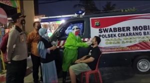 Warga Regensi Dua Cibitung Balik Dari Kampung halaman Usai Mudik Di Lakukan Sweb Antigen