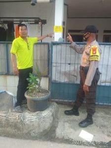 Kedapatan Pulang Kampung Rumah Pemudik Di Tempel Stiker