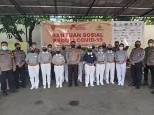 Bantuan Sosial Peduli Covid Di Salurkan Poksek Medan Satria