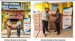 Bantuan CSR Fajar Paper Berikan 2000 Paket Sembako