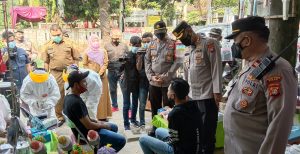 130 Pedagang Urban Di Tes Sweb Antigen Dua Positif