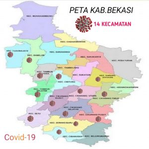 Jumlah Peningkatan Kasus Covid-19, Terjadi di Kabupaten Bekasi