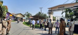 Tekan Penyebaran Covid 19, Desa Tanjung Sari Lakukan Operasi Yustisi