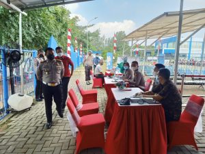 Kantor SIM Berikan Vaksinasi Gratis Pada Para Pemohon
