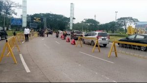 Satlantas Polres Metro Bekasi Menambah Titik Penyekatan PPKM Darurat