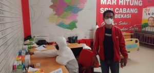 Banyak Warga Lakukan Isoman mandiri, Ketua DPC PDIP Sulap Kantornya Dijadikan Tempat Isoman Warga Terpapar Covid 19