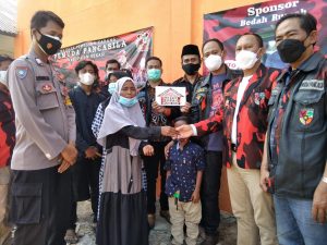 Rumahnya Sudah Layak Huni, Anak Yatim Di Sukamakmur Doakan Pemuda Pancasila Kabupaten Bekasi