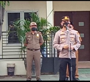 Polsek Cikbar Pastikan Hewan Kurban Lakukan Pemotongan Di Rumah Potong Hewan