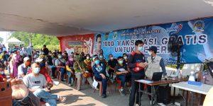 1500 Buruh Di Vaksinasi Akan Di jadikan Relawan Vaksin Tingkat Perusahaan
