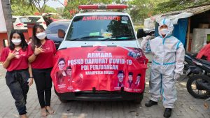 Anggota DPRD Fraksi PDI Perjuangan Kabupaten Bekasi Sumbang Gaji dan Tunjangan untuk Posko Covid-19