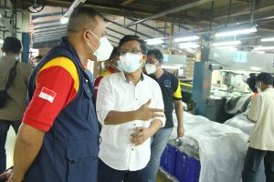 Wakil Wali Kota Bekasi Tinjau Prokes dan Vaksinasi di PT. Mangul Jaya Bantargebang