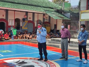 Lapas Kelas IIB Sukabumi Gandeng PT. Anugrah Daksa Selaras dan Koperasi Pengayoman Sosialisasikan Transaksi Cashless Pada WBP