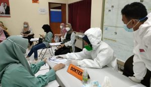 Vaksin Polri Presisi “Roadshow to Factory” Kabupaten Bekasi