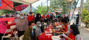 Sadar Kesehatan, 1.300 Warga Sumberjaya Divaksin