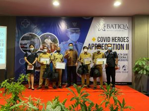 Batiqa Hotel Jababeka Berikan Apresiasi Kepada Pahlawan Covid-19 Kabupaten Bekasi