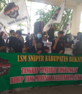 Pencemaran Lingkungan Masih Marak, Sniper Indonesia Gruduk DLH Kab Bekasi