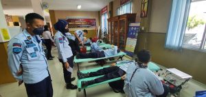 Lapas kelas IIA Cikarang Gelar Aksi Sosial Donor Darah Sukarela