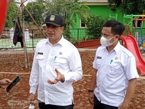Pastikan Pekerjaan Sesuai Prosedur, Dinas Tarkim monitoring Kegiatan Pengerjaan