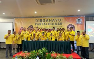 Peringati HUT Partai Golkar ke 57 DPD partai Golkar kabupaten Bekasi Lakukan Beberapa Rangkaian Kegiatan