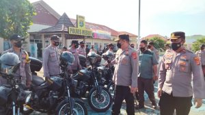 Jelang Nataru Polres Masuji Lakukan Pengecekan Kendaraan Patroli Skala Besar