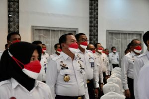 Kalapas Cikarang ikuti deklarasi janji kinerja 2022 di Kanwil Kemenkumham Jabar