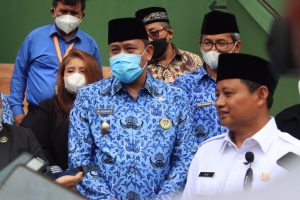 PLT Walikota Bekasi Dampingi Wagub Jabar Pantau Proses Pembelajaran Tatap Muka