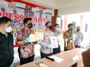 Duplikatkan Kunci Motor Temannya, Karyawan Di Bekasi Diamankan Polisi