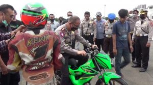 Dirlantas Polda Metro Jaya Tinjau Lintasan Ajang Street Race