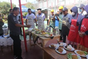 Sambut Hari Bakti Pemasyarakatan ke-58, Lapas Cikarang Adakan Lomba Goreng Nasi Antar Pegawai