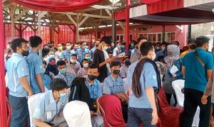 2 Ribu Lebih Karyawan Dan Warga Dapatkan Vaksin Booster