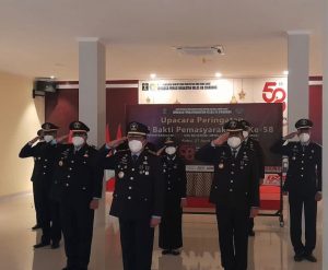 Lapas Kelas IIA Cikarang Lakukan Upacara Hari Bhakti Pemasyarakatan Ke 58