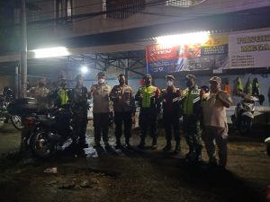 Polsek Serang Baru Lakukan Apel Patroli Skala Besar Gandeng Tiga Pilar