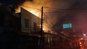 Empat Ruko Penjual Bahan Kimia Ludes Terbakar