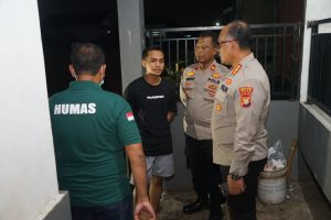 Kapolres Metro Bekasi Cek TKP Curanmor di Cikarang Barat