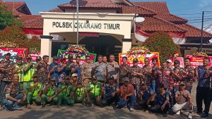 Tomas Dan Muspika Lakukan Syukuran Di Hari Jadi Bhayangkara Bersama Polsek Ciktim