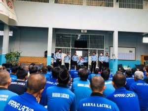 Lembaga Pemasyarakatan Kelas IIA Cikarang Sosialisasi Layanan Kunjungan Tatap Muka