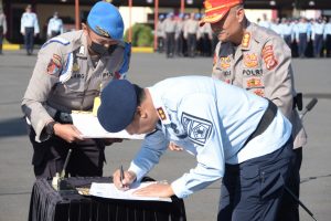 Kemenkumham Jabar Gandeng SPN Polda Jabar Bina Fisik dan Mental Ratusan ASN Pemasyarakatan