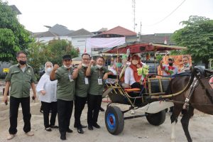RW 14 Kelurahan Jakasetia dan RW 11 Kelurahan Sepanjang Jaya Hari Ini Dinilai Mengenai Indikator Kampung Tangguh Jaya