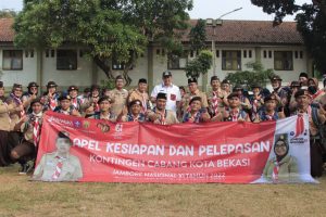 PLT Walikota Bekasi Pimpin Apel Minggon Di Jatisampurna