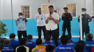 Petugas Lapas Cikarang Sidak Deteksi Dini Gangguan Keamanan dan Ketertiban dan Sosialisasi Pada Warga Binaan