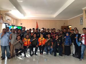 Tuty Yasin Kukuhkan Pengurus FPRB Kecamatan Cabang Bungin