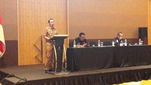Pj Bupati Bekasi Pimpin Rapim Evaluasi Anggaran