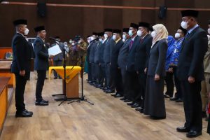 Pj Bupati Bekasi Lantik 11 Pejabat Pimpinan Tinggi Pratama