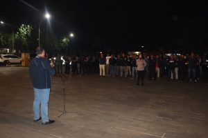 Marak Aksi Begal Di Tambun Polres Metro Bekasi Gelar Apel Kring Serse Di Gedung Juang
