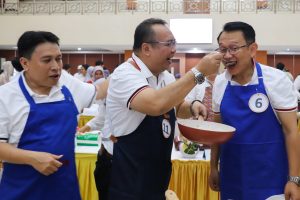 Meriahkan HUT Ke-23, DWP Kabupaten Bekasi Gelar Lomba Masak Nasi Goreng