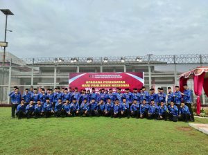 Perkuat Kesatuan dan Persatuan Bangsa Lapas Kelas IIA Cikarang Apel Hari Pahlawan bersama kakanwil kumham jabar